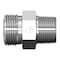 World Wide Fittings Male Flat Face O-Ring to Male Pipe Straight Connector 4205X04X02 - alternate 1